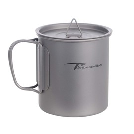 Timberbrother 420ml Titanium Cup