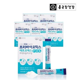 Chong Kun Dang Health 종근당건강 프리바이오틱스 FOS 30포 x 6박스32061414 Jonggeundang Health Prebiotics FOS 30 Packs x 6 Boxes32061414