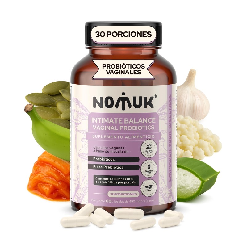 Intimate Balance Vaginal Probiotics Probioticos Vaginales Mezcla 5 Cepas Lactobacillus