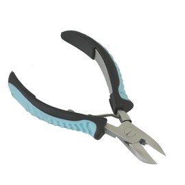 Professional Toe Nail Clipper Cutter Nippers Chiropody Heavy Duty Thick Nails SS (Blue)