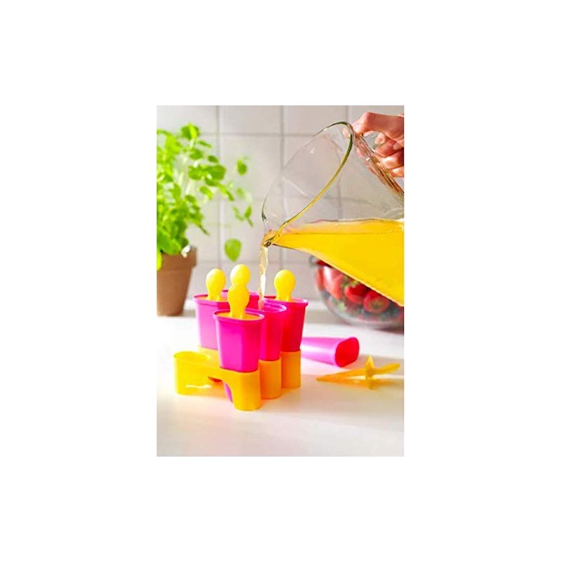 Ikea CHOSIGT Ice Lolly/Popsicle Maker Mold Assorted Colours - 2