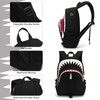 Kouxunt Luminous Shark Backpack for Teen Boys, Cool Elementary Middle