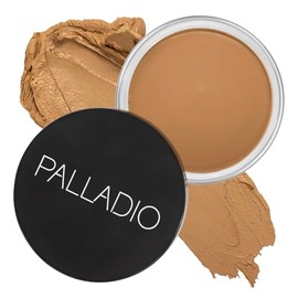 Palladio Bronzer en Crema para Rostro y Cuerpo, Brillo Solar Natural, con Aloe y Manteca de Cacao, Cobertura Ajustable, Fórmula Vegana, Libre de Crueldad Animal, para Todo Tipo de Piel, (Caramel Latte)