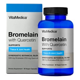 Vitamedica Bromelina Con Suplemento De Quercetina Para Apoya