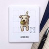 Azeeda 'Jack Russell with Tennis Ball' Sliding Puzzle (PZ00036711)