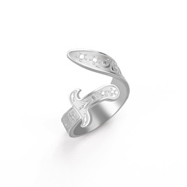 Dreamtimes Zulfiqar Sword Rings For Men Women Islam muslim HZ Zulfiqar Sword of Imam Ali Rings Islamic Muslim Jewelry (Silver)