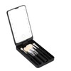 FANPOI Portable Makeup Mirror with 5 Makeup Brushes Travel Case