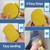 Zliger Hand Sanding Block, Pack of 2 Sanding Block with