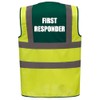 Premium First Responder Yellow Green Hi Vis Viz Reflective Safety