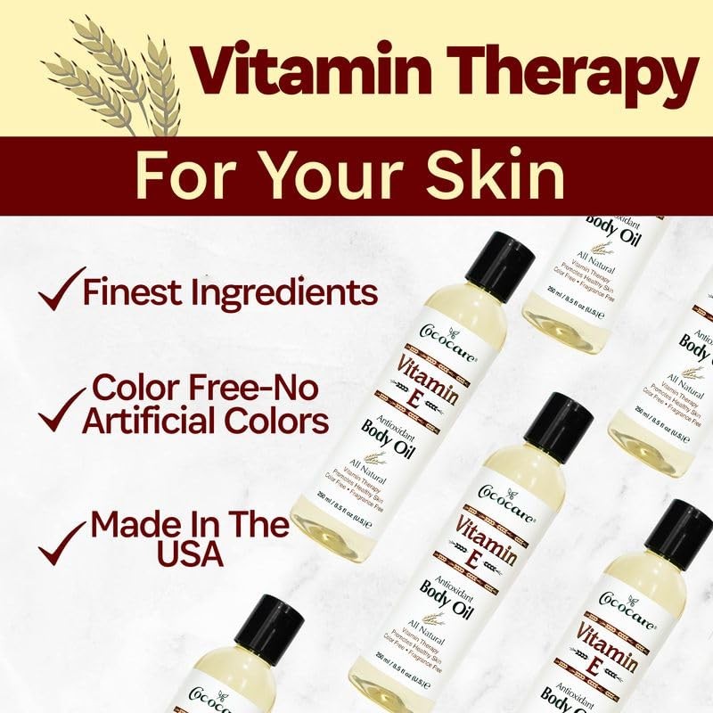 Cococare Natural Vitamin E Antioxidant Body Oil - Vitamin Therapy