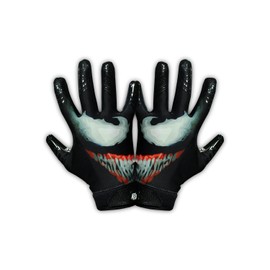 TAQCHA Villain Baseball Batting Gloves - Pittard Grip Skin Tight Adult Batting Gloves - Enhanced Performance Batting Gloves Men - Adult Sizes (X-Large)