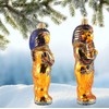 440s Glass Pendant Sarcophagus Egyptian Pharaoh | PP-0647.13 | 5907625715034