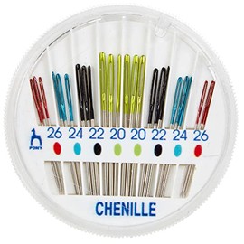 Pony Eye Hand Sewing Needle Compact: Chenille, Multi-Colour