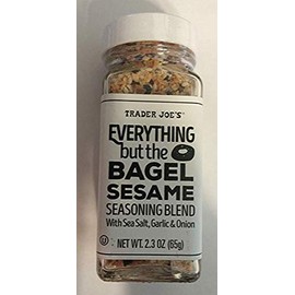 Trader Joe's Seasonings Bundle - Everything But The Bagel Sesame and Chile Lime Seasoning Blends (1 of each) (Limited Edition)