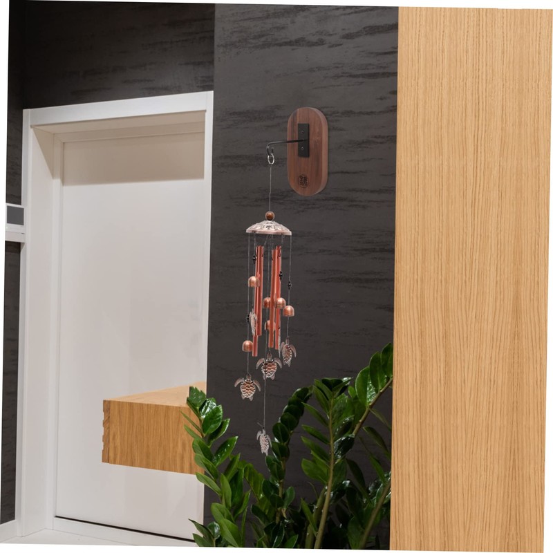 VICASKY Wall Mounted Wind Chime Hanger with Metal Hook Space