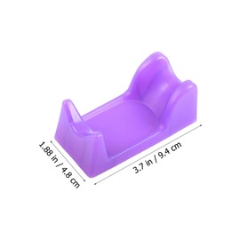 FOMIYES 2pcs Bracket Machine Electric Nail Polisher Manicure Kit Grinder Nail Drill for Gel Nails Nail Kit Stand Nail Drill Holder Efile Tools Mountable Clippers Fake Buffing Plastic Abs