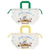 Skater KB7W-A Snoopy Brothers Lunch Drawstring Bag, Set of 2