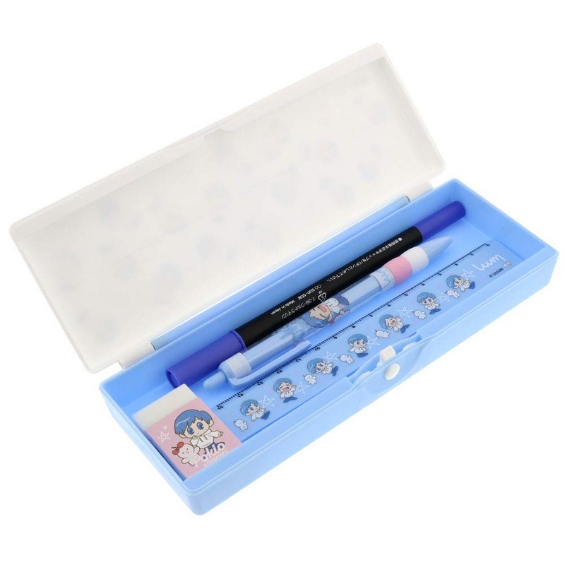 Sunstar Stationery S1033123 YouTuber Pencil Case Pokio & Pokimaru Plastic