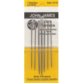Colonial Needle 7 Count John James Yarn Darners Assorted Needles, Size 14/18