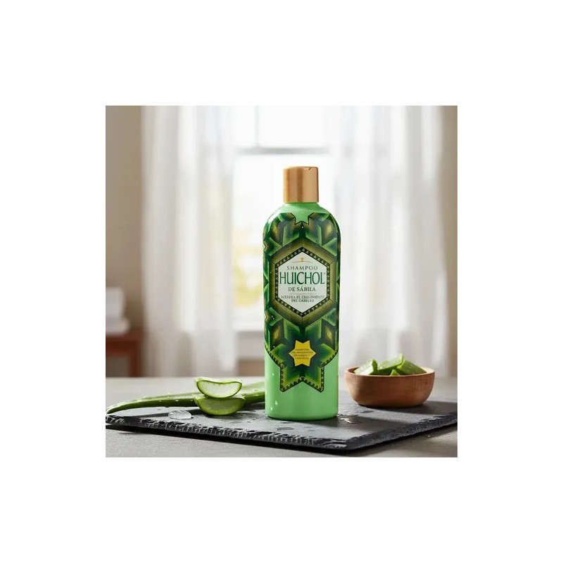 Shampoo Huichol Artesanal De Sabila Anticaida Original