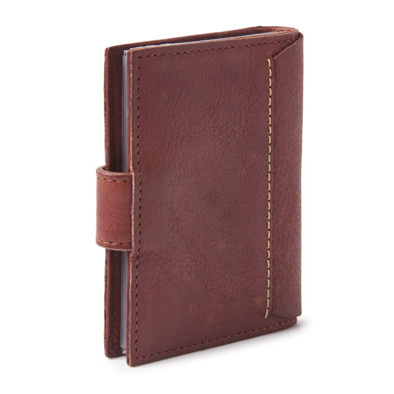 dR Amsterdam Credit Card Pencil Case - Tampa, brown, S,