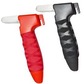2PACK Car Door Handle for Elderly Multifunctional Car Handle Assist Support Safety Handle for Elderly and Handicapped RED and BLACK