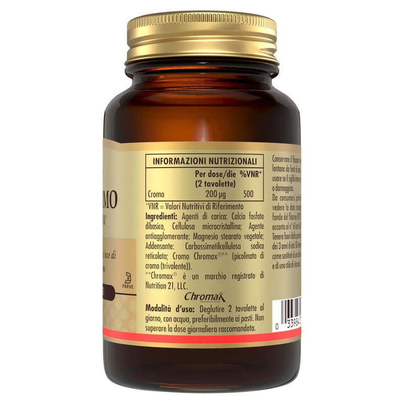 Solgar, Picocromo super concentrato, 90 capsule