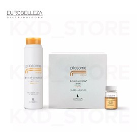 Lendan Pilosome Shampoo 300 Ml + Caja 12 Extractos Anticaída