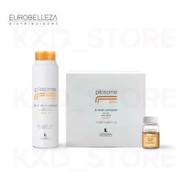 Lendan Pilosome Shampoo 300 Ml + Caja 12 Extractos Anticaída