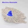 Cotton String Screw on Mop Replacement Head Compatible with All