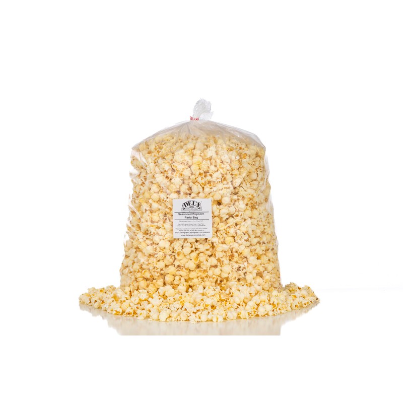 Bulk Salt & Butter Popcorn (Serves 19-24) Del's Popcorn Shop