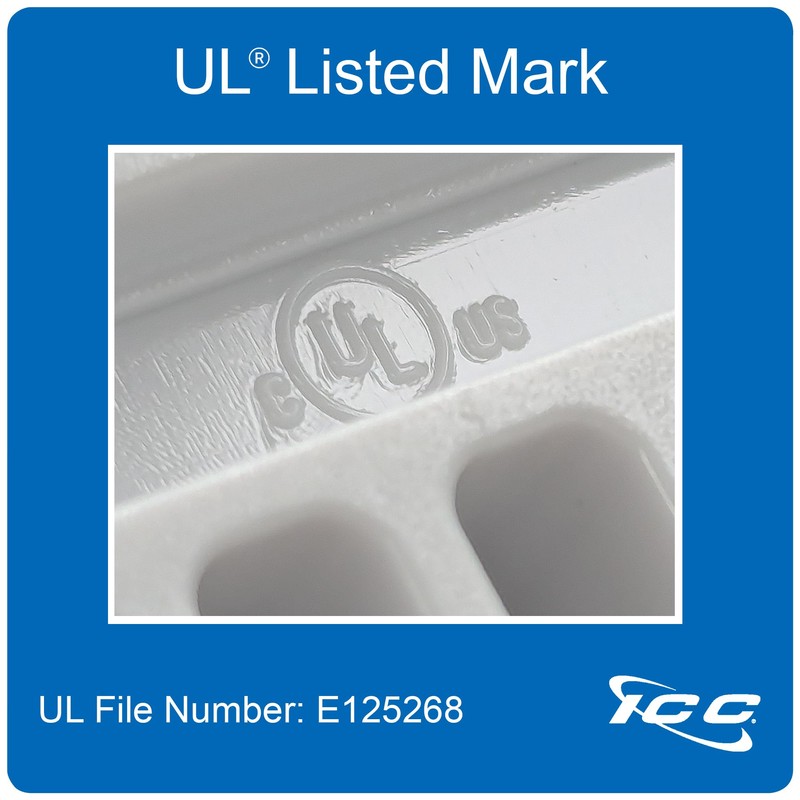 ICC 66 Block Prewired with 89D Mounting Bracket & Cover,
