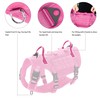 Forestpaw Pink Tactical Dog Vest Harness and Easy Control Training