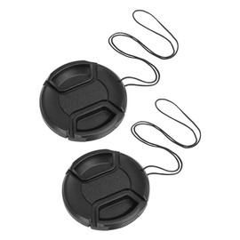 Tiardey 2pcs Lens Cap 72mm Filter Protection Box With Anti Lost Cord For Various Camera Protection And Outdoor Photography