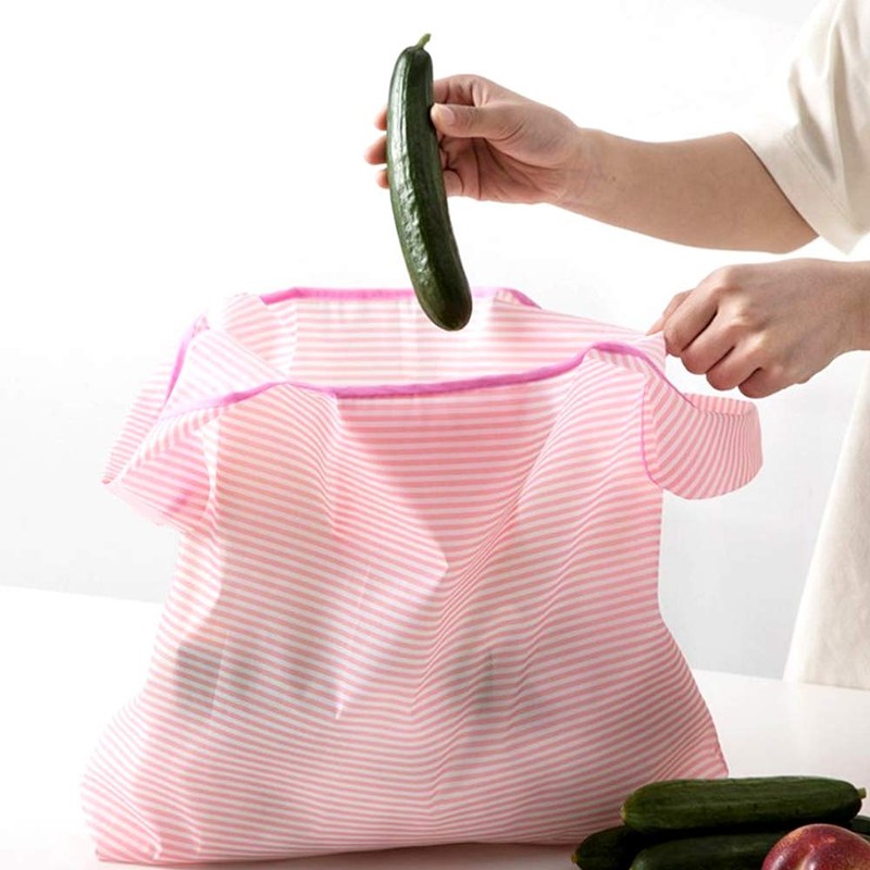 SCGEHA Eco Bag, Set of 6, Foldable, Shopping Bag, Waterproof,