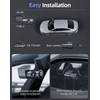 CIEVIE 4K Dash Cam Front and Rear Camera, 64GB SD