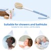Bath Brush Long Handle for Shower, Back Scrubber for Shower,