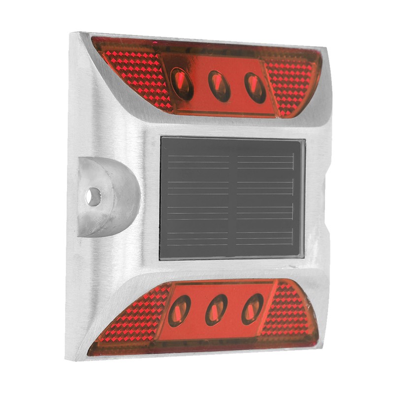 LED Solar Power Ground Marker Lights Waterproof Outdoor Driveway Road