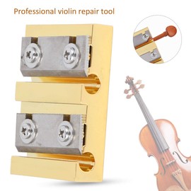 Violin Peg Shaver Violin Peg Shaver Violin Peg Tools Golden Reamer Cutter Violinist Musical Instrument Accessories B120 for Violin 4/4 or 3/4