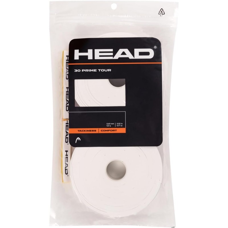 Head Prime Tour - Raqueta de Tenis Overgrip (30 Unidades)