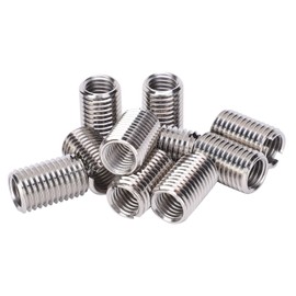 Pack of 10 Thread Insert Reducer Nut, M12 x 1.75 Female Thread and M16 x 2 25 mm Men's Thread Stainless Steel Insert Nut Thread Conversion Kit