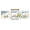 Elanze Designs Bereavemnt Through Life's Journey Floral 11.5 Ounce Pure