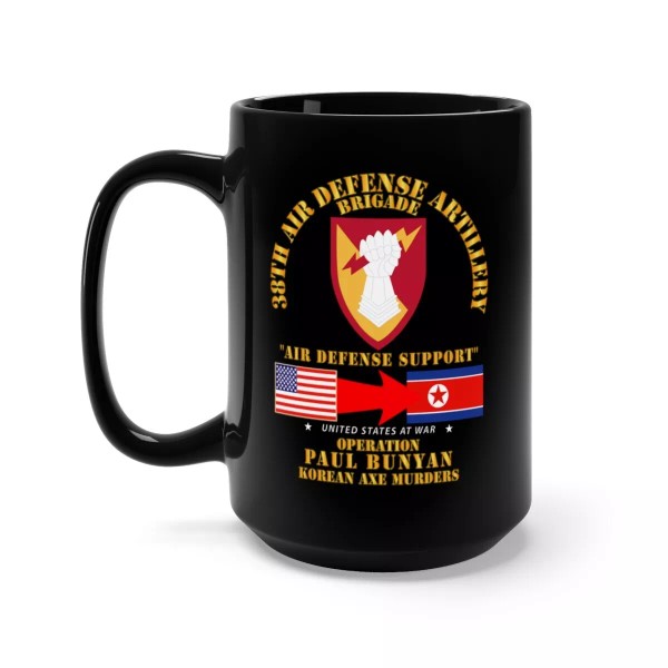 MIP Black Mug 15oz - Operation Paul Bunyan - 38th