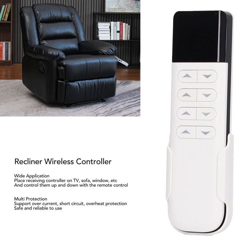 Recliner Wireless Controller Single 1 for 3 Motor 2.4GHz Reclining