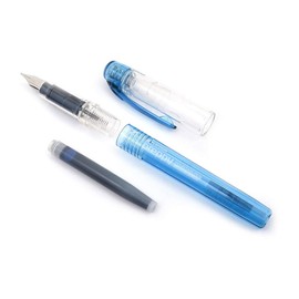 Platinum Fountain Pen, Preppy, Medium Nib, Blue Black (1716033.0)