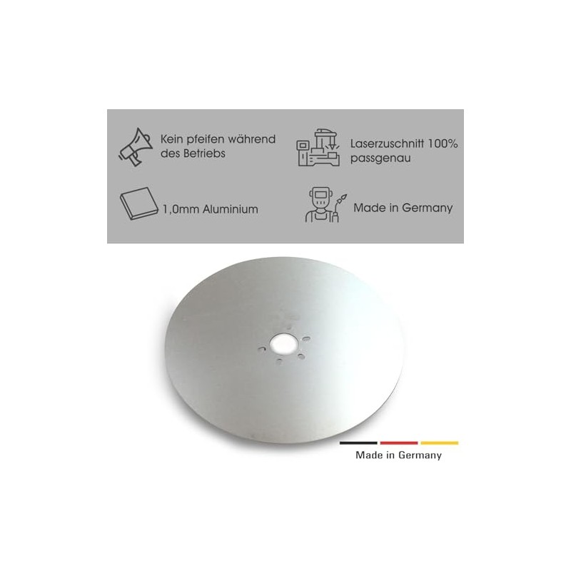 Extra Quiet Sliding Plate for Husqvarna Automower 320, 420, 430x,