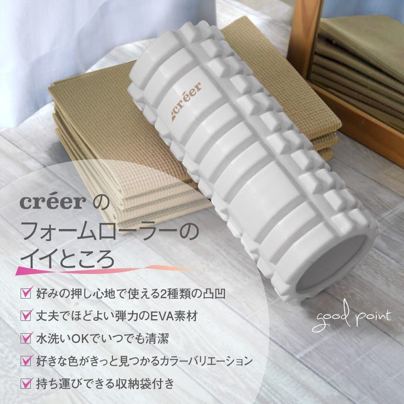 créer Foam Roller, Myofascial Roller, Myofascial Release Roller, (16 Original