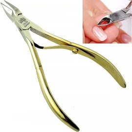 Camila Solingen 4" Gold Plated Cuticle Cutter - 9mm Blade