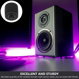 SAFIGLE Pack of 12 Rubber Cassette Recorder Pressure Rollers - Replacement Parts for Cassette Recorder Repair - High Quality Rubber Wheels - Perfect for Audio Enthusiasts and Collectors - Improve the