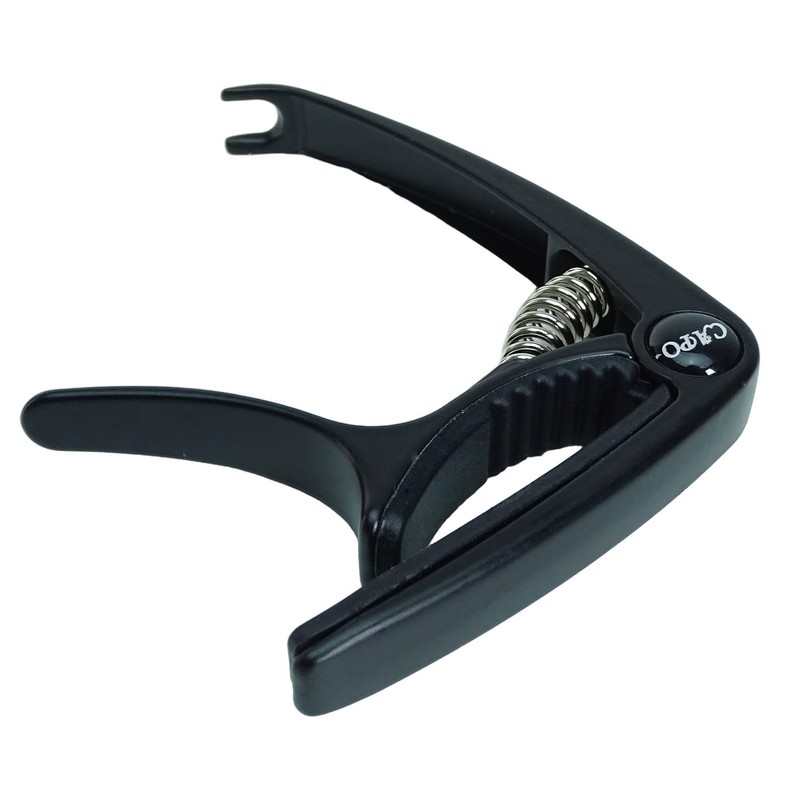 keepdrum Capo Capo for Acoustic Guitar and Electric Guitar Black
